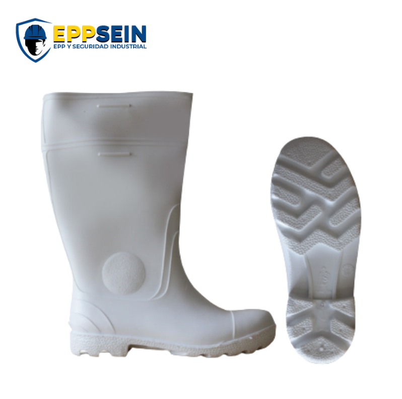 BOTA DE PVC BLANCO