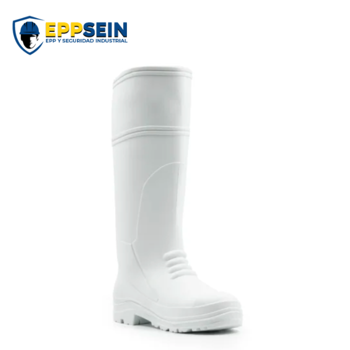 BOTA XTREME DE PVC BLANCO