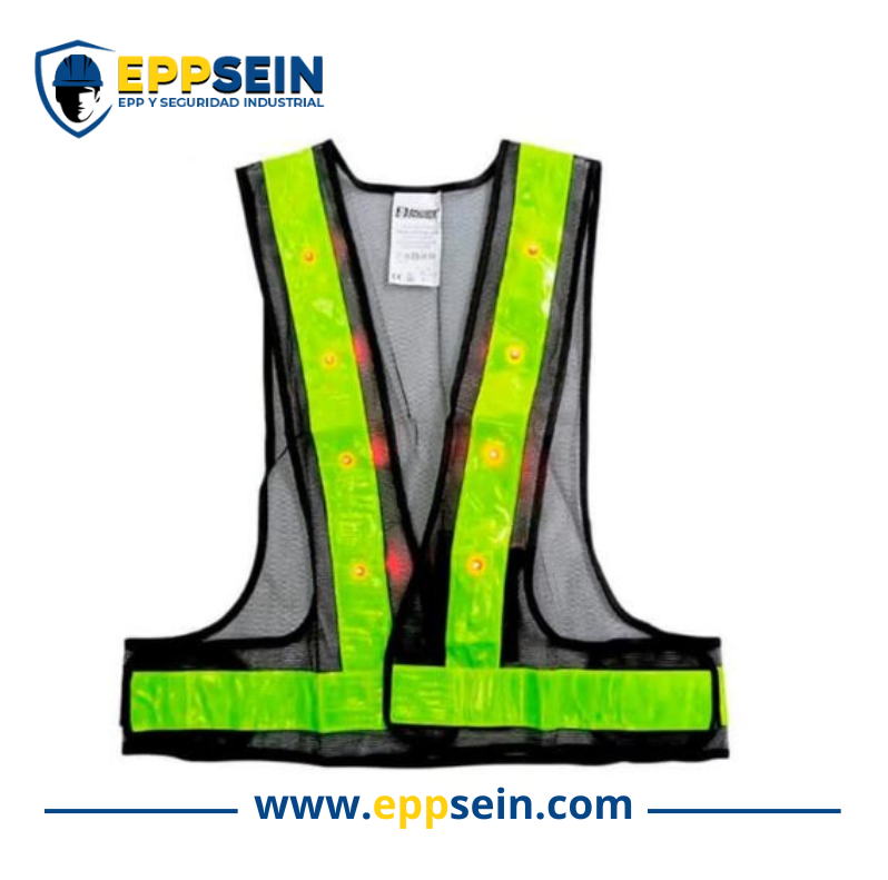 CHALECO CON LUCES LED - Imagen 2